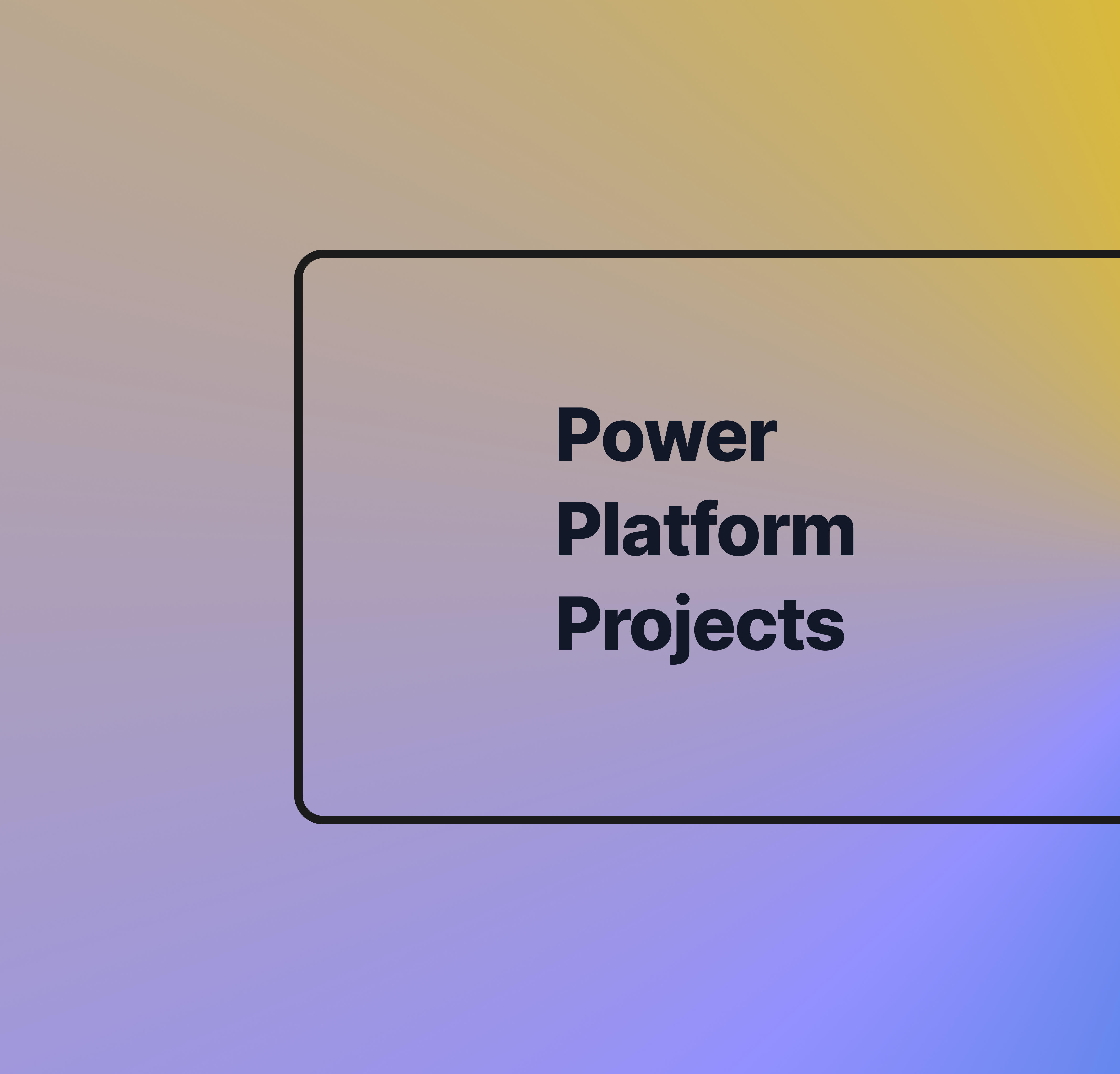 Power Platform